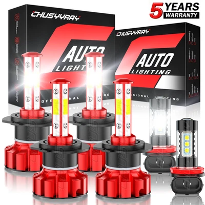 For Buick Regal Sportback 2018 2019 2020 LED Headlights + Fog Light Bulbs Kits - Image 1 of 4