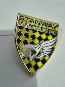 Stanway Pegasus Football Club Enamel Pin Badge Non League Football Clubs - Picture 1 of 2