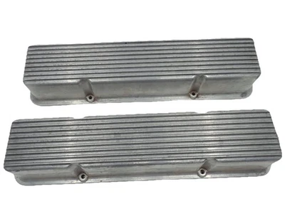 Vintage Mickey Thompson No Logo Small Block Chevy Valve Covers 3376001 SBC Day 2 - Image 1 of 4