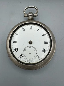 Antique Pair Cased Silver Fusee Pocket Watch *Collection To List & Albert Chains - Picture 1 of 11