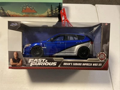 Jada Toys 99514 Fast & Furious Brian's Subaru Impreza WRX STI 1:24 Die-Cast - Image 1 of 3