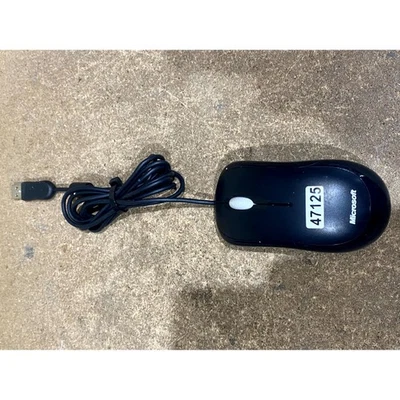Microsoft Basic V2.0 1113 Optical Mouse USB Wired Scroll Wheel 3-Buttons for PC - Image 1 of 4