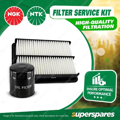 NTK Air Oil Filter Service Kit for Holden Commodore VZ Adventra Calais Crewman - image 1 of 2