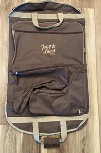 Tony Lama Sheplers Stores Cowboystiefel & Anzugtasche Kleidersack - Gepäck - Braun - Bild 1 von 6