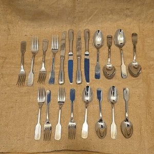 Williams Sonoma BASTILLE Juego de cubiertos para 4 inoxidables 18/10 - 20 piezas FRANCIA - Imagen 1 de 14