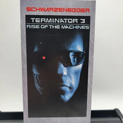 Terminator 3: Rise of the Machines (VHS, 2003, Warner Home Video) Schwarzenegger - Изображение 1 из 4