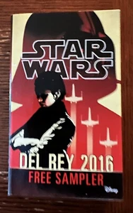 Star Wars Del Rey 2016 Free Sampler - RARE - Picture 1 of 2