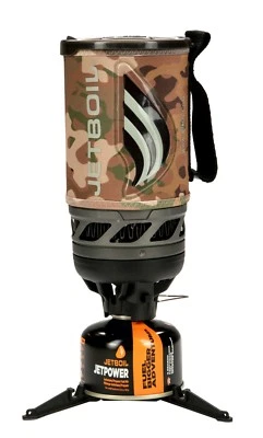 Jetboil FLASH 2.0 Cooking System - Lightweight Fast Boil Camping Stove CAMO - Image 1 of 3