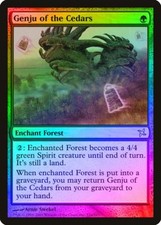Genju of the Cedars FOIL Betrayers of Kamigawa NM Green Uncommon CARD ABUGames
