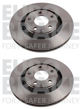 2x EUROBRAKE BREMSSCHEIBEN 300mm BELÜFTET HINTEN passend für AUDI A4