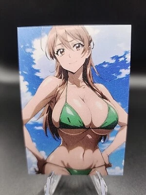 Rei Miyamoto High School Of The Dead Anime Waifu Card Doujin ACG Goddess - Image 1 of 4