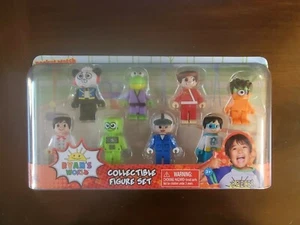 Ryan's World Collectible 8 Figure Cake Topper Set Ninja Gus Panda New Fast Ship! - Imagen 1 de 1