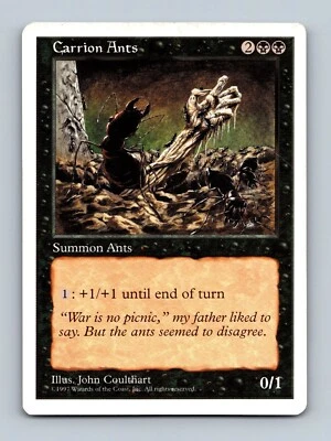 Magic The Gathering MTG - Carrion Ants - 5th Edition 1997 - Image 1 of 2