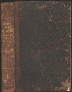 Lettres sur L'HISTOIRE de FRANCE par Augustin THIERRY Le MANS CAMBRAI NOYON 1839 - Imagen 1 de 12