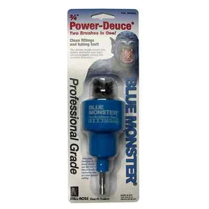 Blue Monster Copper Pipe Cleaner Deburring Brush Internal External 22mm - Picture 1 of 7