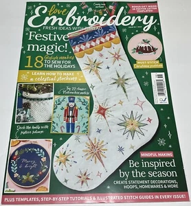 Love Embroidery Magazine Issue 58 (2024) โ Festive Sewing & Christmas Designs - Picture 1 of 3