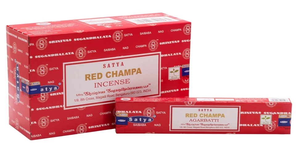 PALITOS DE INCIENSO SATYA NAG CHAMPA COMPRA 6 CAJAS Y CONSIGUE 6 CAJAS GRATIS 15g Foto 1 de 1