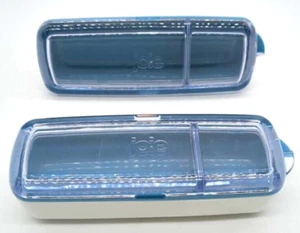 Set Of 2 Joie Snacks On The Go Small Veggie And Dip Nut Container Lunch Box - Picture 1 of 9