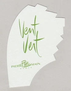 Carte publicitaire - advertising card - Vent Vert de Balmain - Picture 1 of 1