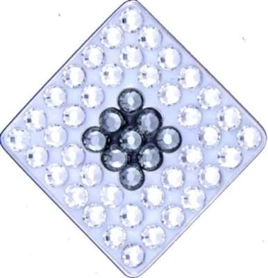 BELLA Swarovski Crystal Ball Marker & Hat Clip - SQUARE - Black - Image 1 of 2