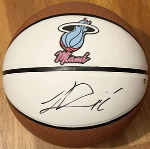 Nikola Jović Signed Autographed Full Size Miami Heat Logo Basketball PSA/DNA - Picture 1 of 3