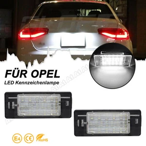 2xSMD Led Kennzeichenbeleuchtung für OPEL Vectra C Caravan | BJ 2002-2008 Canbus - Bild 1 von 10