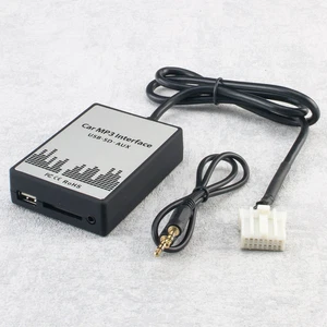 USB AUX MP3 Mazda 3 BK 5 6 GG GY GH MX-5 NB NC SD Interfaccia CD Changer - Foto 1 di 4