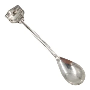 Netherlands 't Slag Rotterdam Souvenir Spoon Collectible Silverplate - Picture 1 of 6