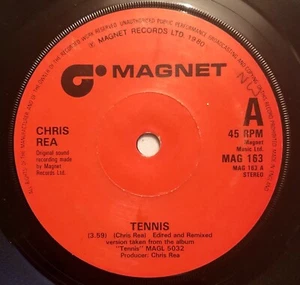 CHRIS REA Tennis b/w If You Really Love Me 7" 45rpm UK Solid Centre VG+ - Picture 1 of 4