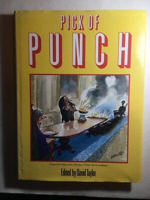PICK OF PUNCH  edited by DAVID TAYLOR 1988 (HB) (ART COMIC POLITICAL SATIRE) c/p - Image 1 of 4