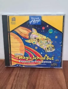 The Magic School Bus Explores The Solar System PC CD-ROM Game 1994 Scholastic - Picture 1 of 7