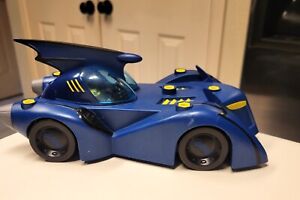Batmobile Batman Vehicle Blue Batman the Brave And The Bold Mattel with Figure
