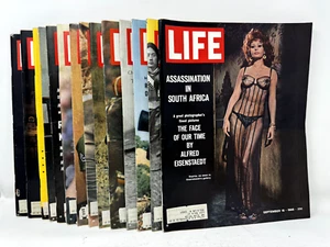 Lot of 14 Vintage Life Magazines 1966 South Africa, Vietnam War, Robert Kennedy - Picture 1 of 19