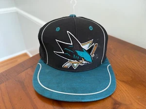 Adidas NHL SAN JOSE SHARKS Hockey Ball CAP Hat Authentic Headwear Collection - Picture 1 of 5