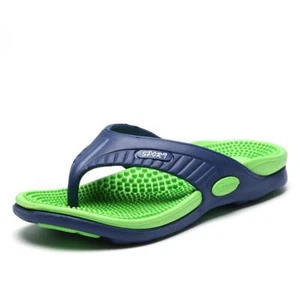 Massage Flip-flops Summer Men Slippers Beach Sandals Comfortable Men Casual Shoe - Picture 1 of 18