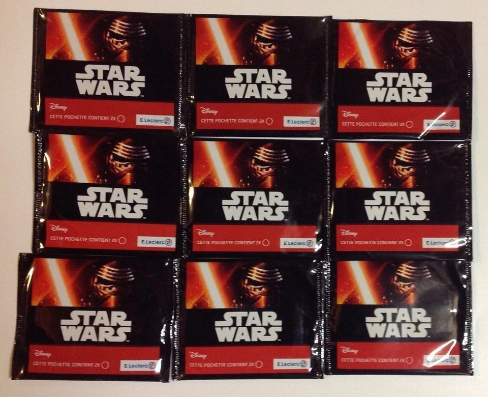 36 PAQUETS COSMIC SHELL STAR WARS 2015 neuf  - Photo 1/1