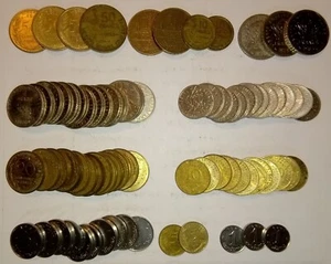 Frankreich 81 Münze SET 1 5 10 20 50 Cent 1/2 1 2 10 20 50 Franken 1950-1984 SIEHE D - Bild 1 von 11