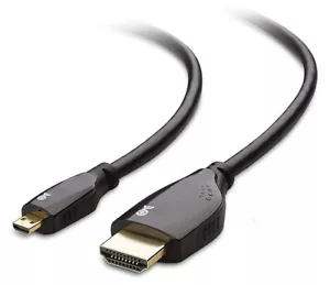 Cámara micro HDMI TF a6600 6 ft a cable de TV 4K para Sony a6500 a6400 a6300 a6000 - Imagen 1 de 1