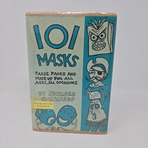 101 Masks by Richard Cummings 1970 - Picture 1 of 19