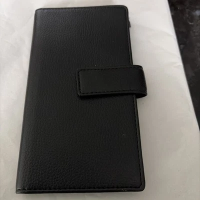 Nuevo con etiquetas Estuche para tarjetas Merona para mujeres Cartera negra Monedero / Portatarjetas de crédito Portatarjetas Foto 1 de 3