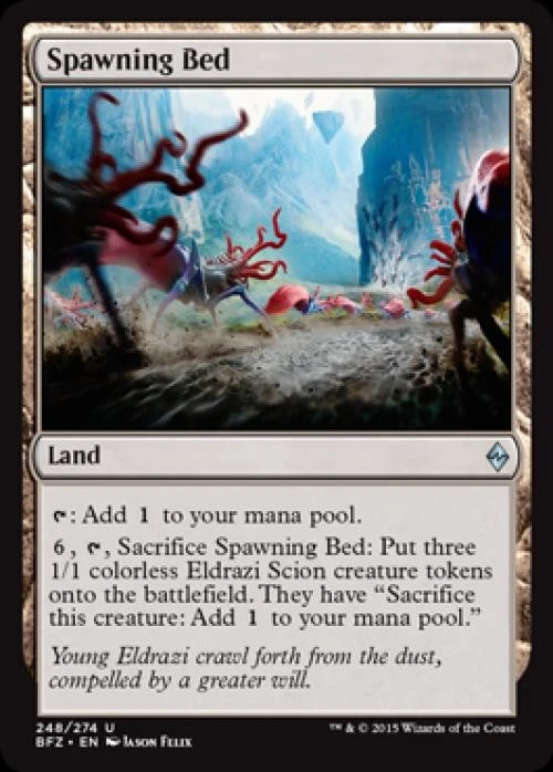 Spawning Bed - Medium Play MTG Battle for Zendikar - Image 1 of 1