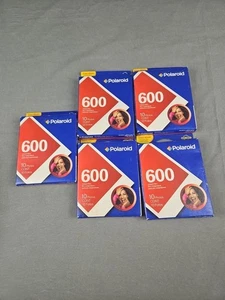 🔥5 Packages New Old Stock Polaroid 600 Instant Film 10 Photos Exp 03/2009 - Picture 1 of 3