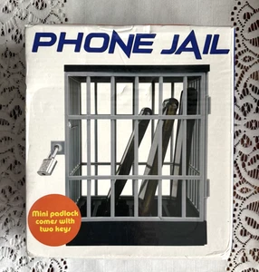 Phone Jail w/ Mini Padlock & 2 Keys Keep Cell Phone Off - NEW - Picture 1 of 2