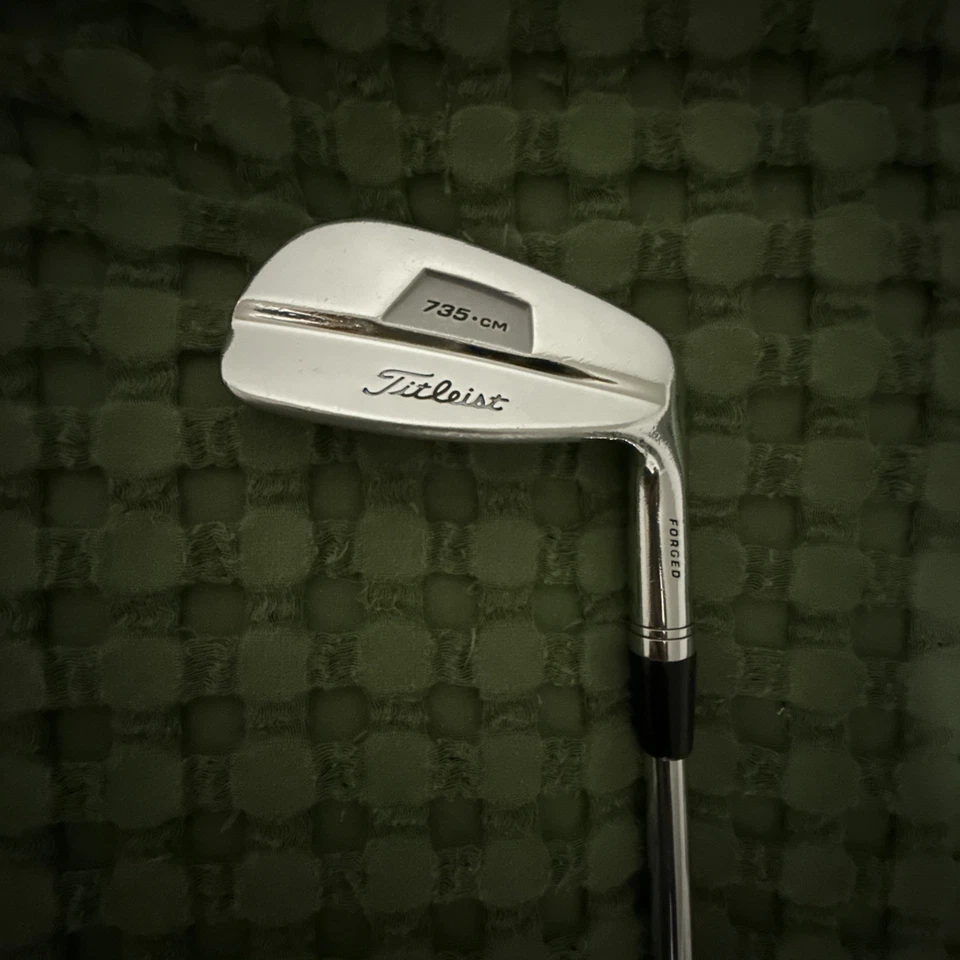 Titleist Golf 735-CM Forged 9 Iron  S300 Dynamic Gold Stiff Flex Steel RH Used - Image 1 of 4