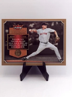 Fleer #ca-cs 2007 Curt Schilling Crowning Achievements Boston Red Sox  Foto 1 de 2