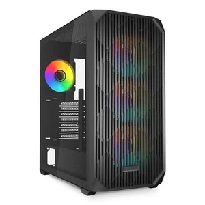 Case computer desktop ATX Sharkoon AK3 RGB Nero - Photo 1/1