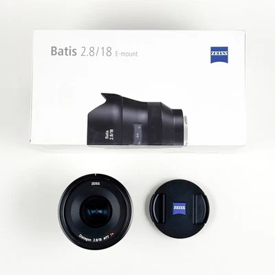 Zeiss Batis 18mm f2.8 Distagon T* Wide Angle Lens for Sony E Mount Camera - Image 1 of 4