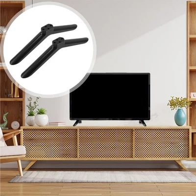 2 Pcs Tv Stands for Living Room Legs Wall Mount Monitor Ceiling - Image 1 of 4