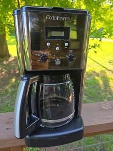 Cuisinart Black 12 Cup Programmable Coffee Maker Model # CBC-00 120V 60Hz 1025W - Picture 1 of 4