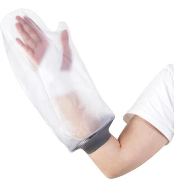 Shower Hand Cast Cover Waterproof Finger Skin Bag Protector Sealed Soft Bandage - Image 1 of 4